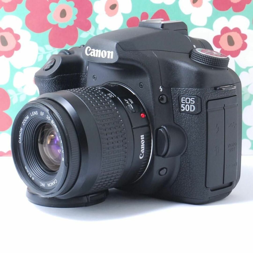 ブロアー❤美品❤スマホ転送OK❤キャノン Canon 50D❤デジタル一眼レフ❤