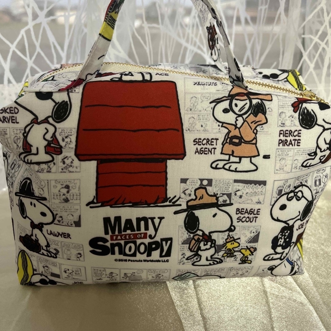 SNOOPY(スヌーピー)のスヌーピーハンドメイド レディースのファッション小物(ポーチ)の商品写真