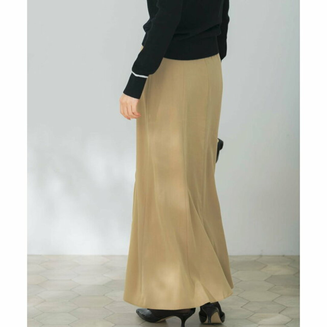 URBAN RESEARCH ROSSO(アーバンリサーチロッソ)の【beige】ハイウエストナローフレアスカート レディースのスカート(ロングスカート)の商品写真