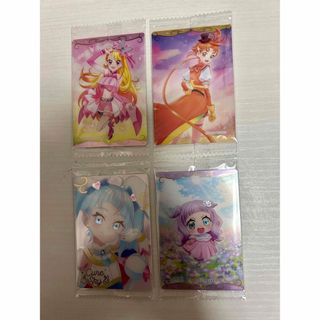 プリキュアカードウエハース8 ひろがるスカイプリキュア4枚セット(カード)