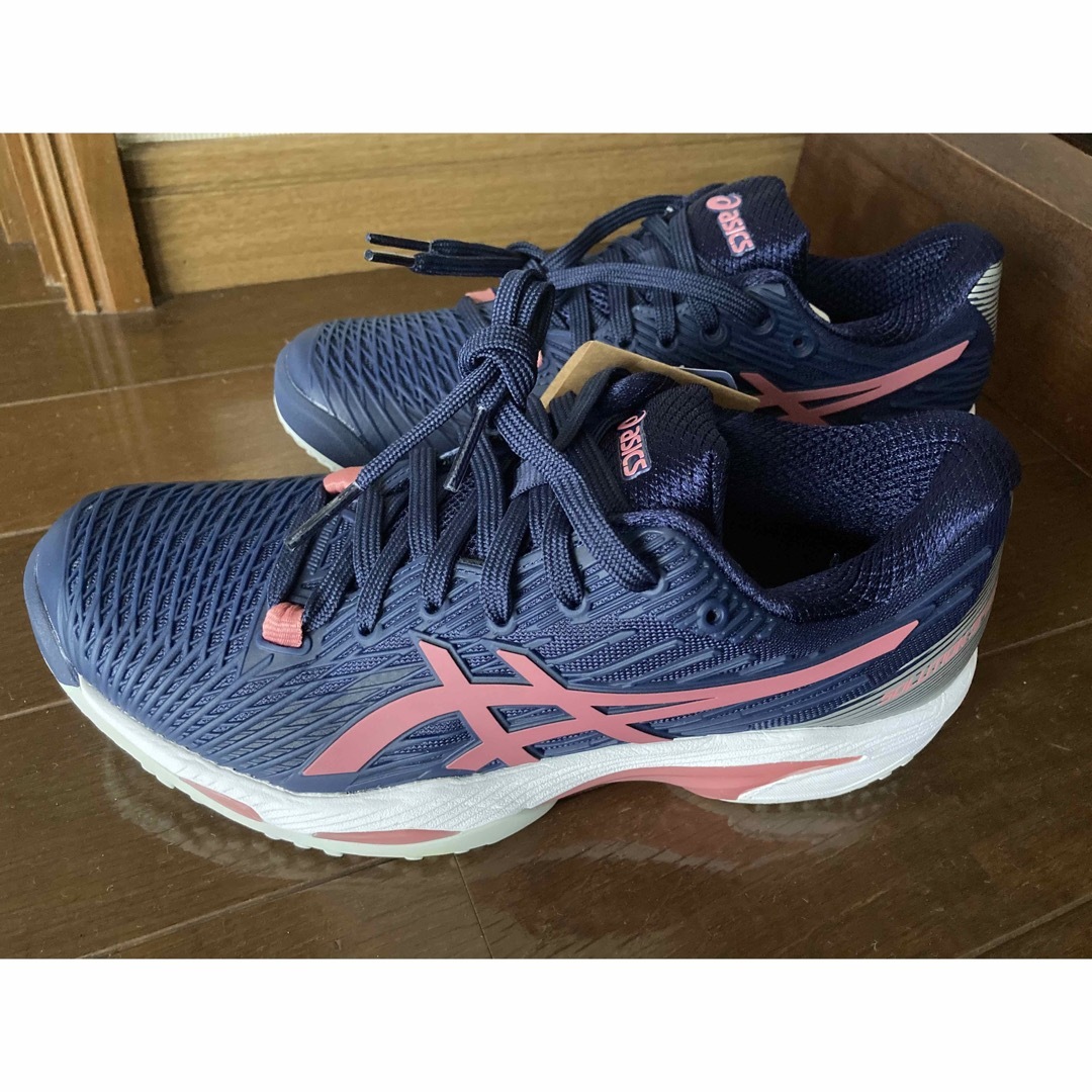 asics(アシックス)の【新品･未使用】asics テニスシューズ ソリューション スピード  スポーツ/アウトドアのテニス(シューズ)の商品写真