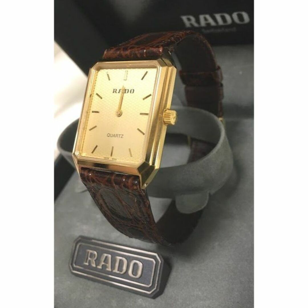 RADO - 【新品・未使用】ラドー RADO 腕時計 箱 取扱い説明書付き 男女