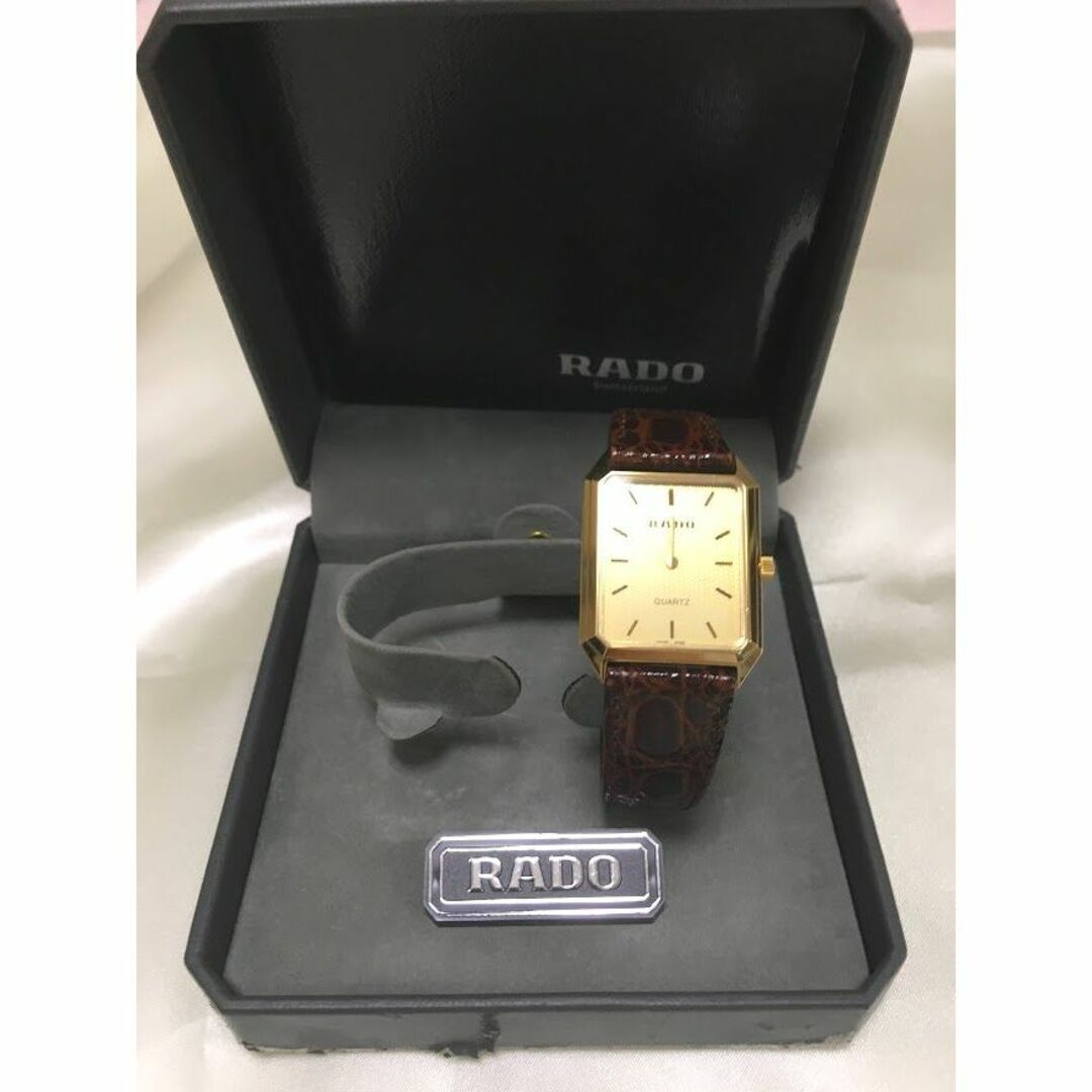 RADO(ラドー)の【新品・未使用】ラドー RADO 腕時計 箱 取扱い説明書付き 男女共用 メンズの時計(腕時計(アナログ))の商品写真