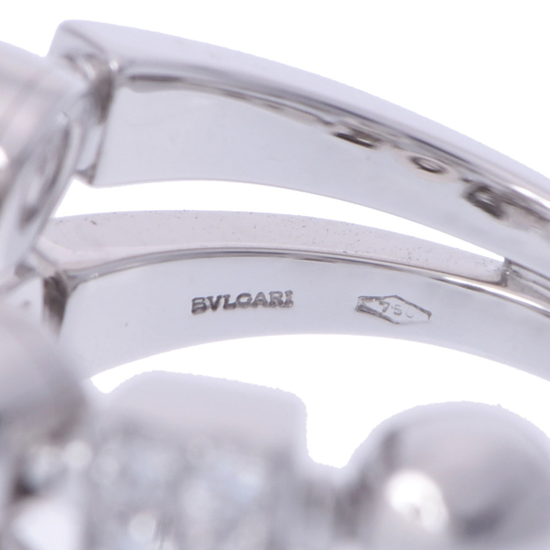 ブルガリ BVLGARI レディース リング・指輪 K18ホワイトゴールド ダイヤモンド