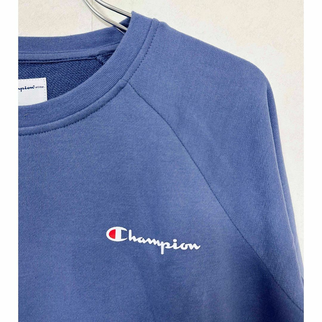 Champion(チャンピオン)の新品 XL ★ Champion チャンピオン レディース トレーナー ブルー レディースのトップス(トレーナー/スウェット)の商品写真