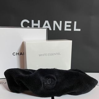 CHANEL/ヘアバンド/ブラック【ノベルティ】箱付き