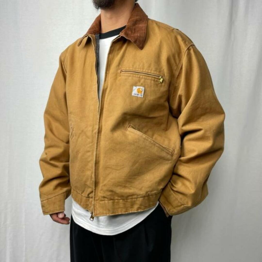 90年代, USA製, Carhartt, カーハート, ダック地, デトロイトジャケット, ワークジャケット, メンズXL相当 | フリマアプリ  ラクマ