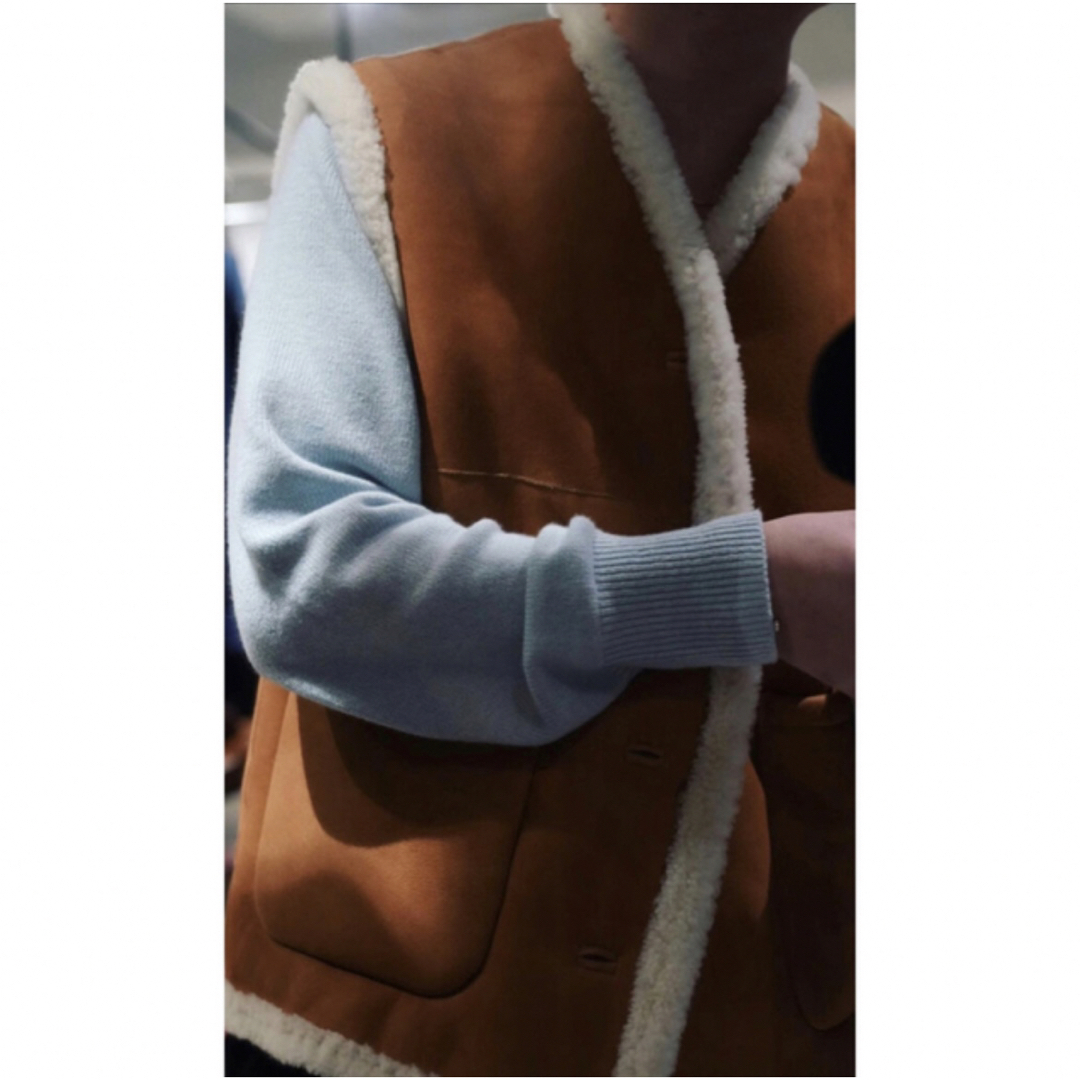 MAATEE\u0026SONS Ex. LACAUNE MOUTON VEST