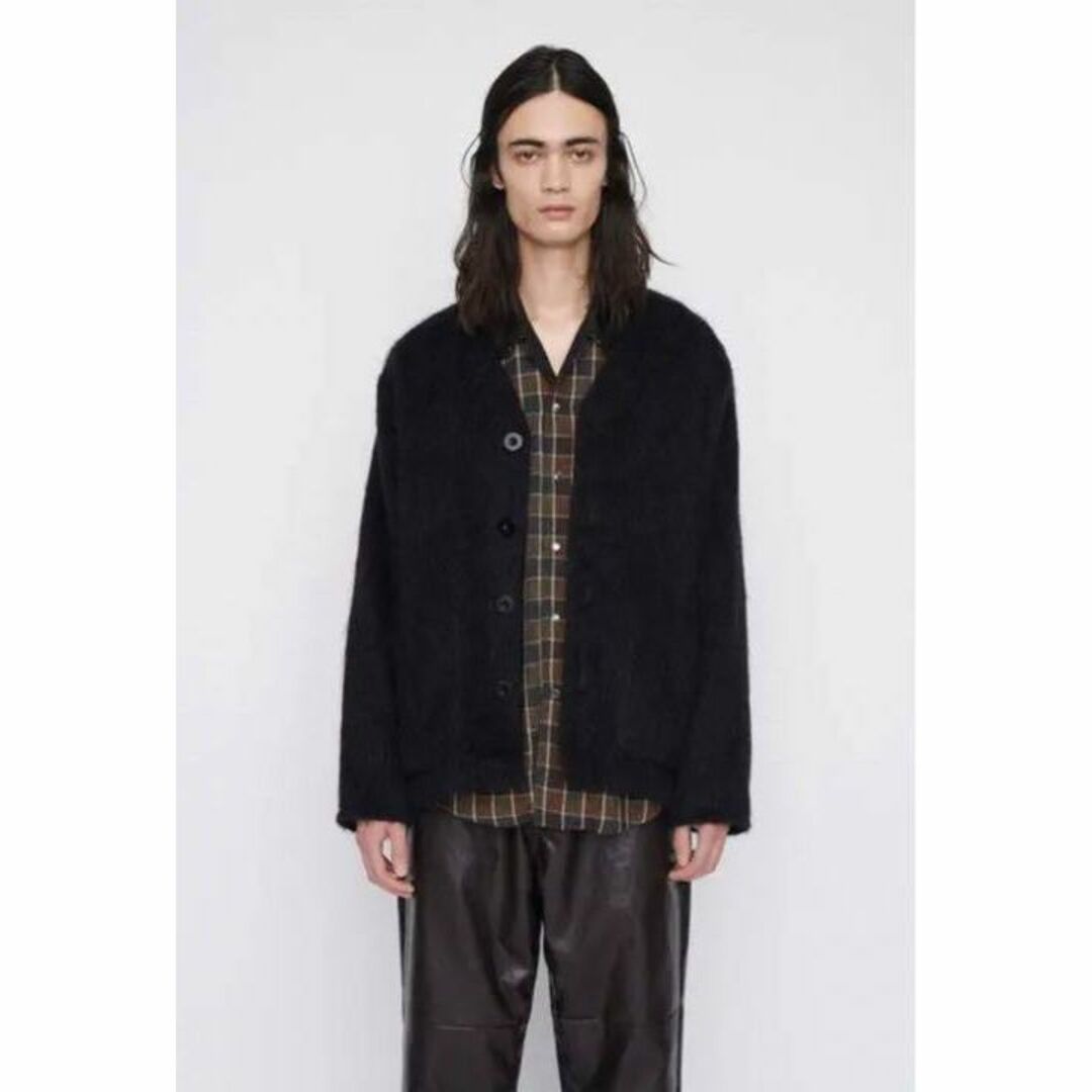 OUR LEGACY CARDIGAN BLACK MOHAIR モヘア-