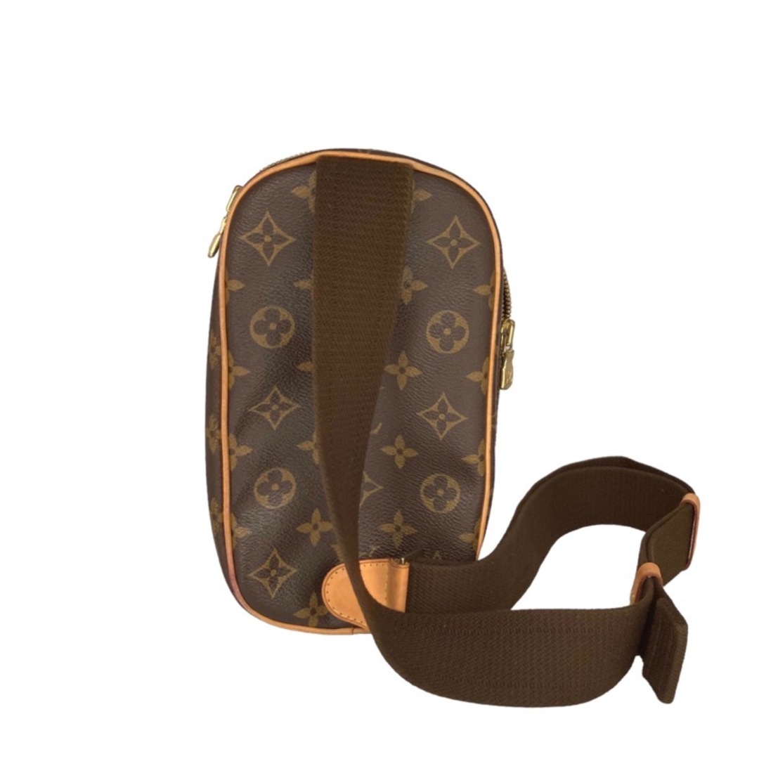 LOUIS VUITTON(ルイヴィトン)の　ルイ・ヴィトン LOUIS VUITTON ポシェット・ガンジュ M51870 モノグラムキャンバス レディース ウエストバッグ レディースのバッグ(ボディバッグ/ウエストポーチ)の商品写真