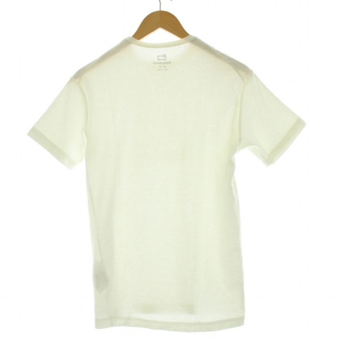 WOOLRICH(ウールリッチ)のWOOLRICH Tシャツ カットソー 半袖 USA XXS 白 ホワイト メンズのトップス(Tシャツ/カットソー(半袖/袖なし))の商品写真