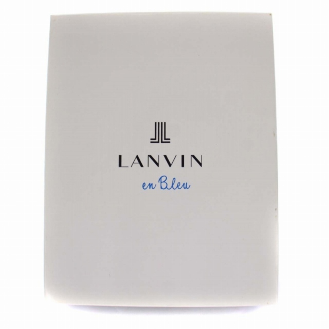 LANVIN en Bleu(ランバンオンブルー)のランバンオンブルー パンプス ハイヒール オープントゥ レザー 24cm 黒 レディースの靴/シューズ(ハイヒール/パンプス)の商品写真