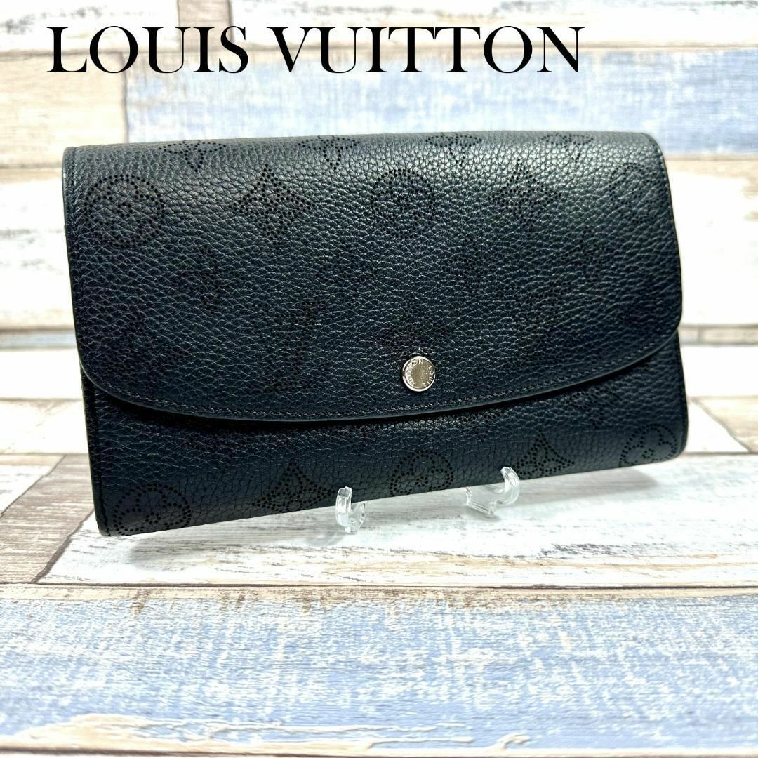 LOUIS VUITTON マヒナ ポルトフォイユ イリス ノワール　長財布