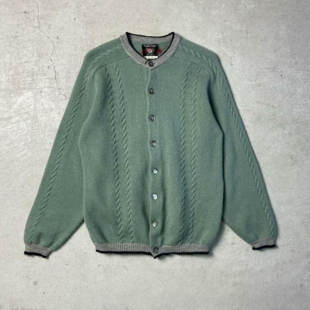 60年代 PURITAN ウールニットカーディガン メンズM相当の通販 by cave