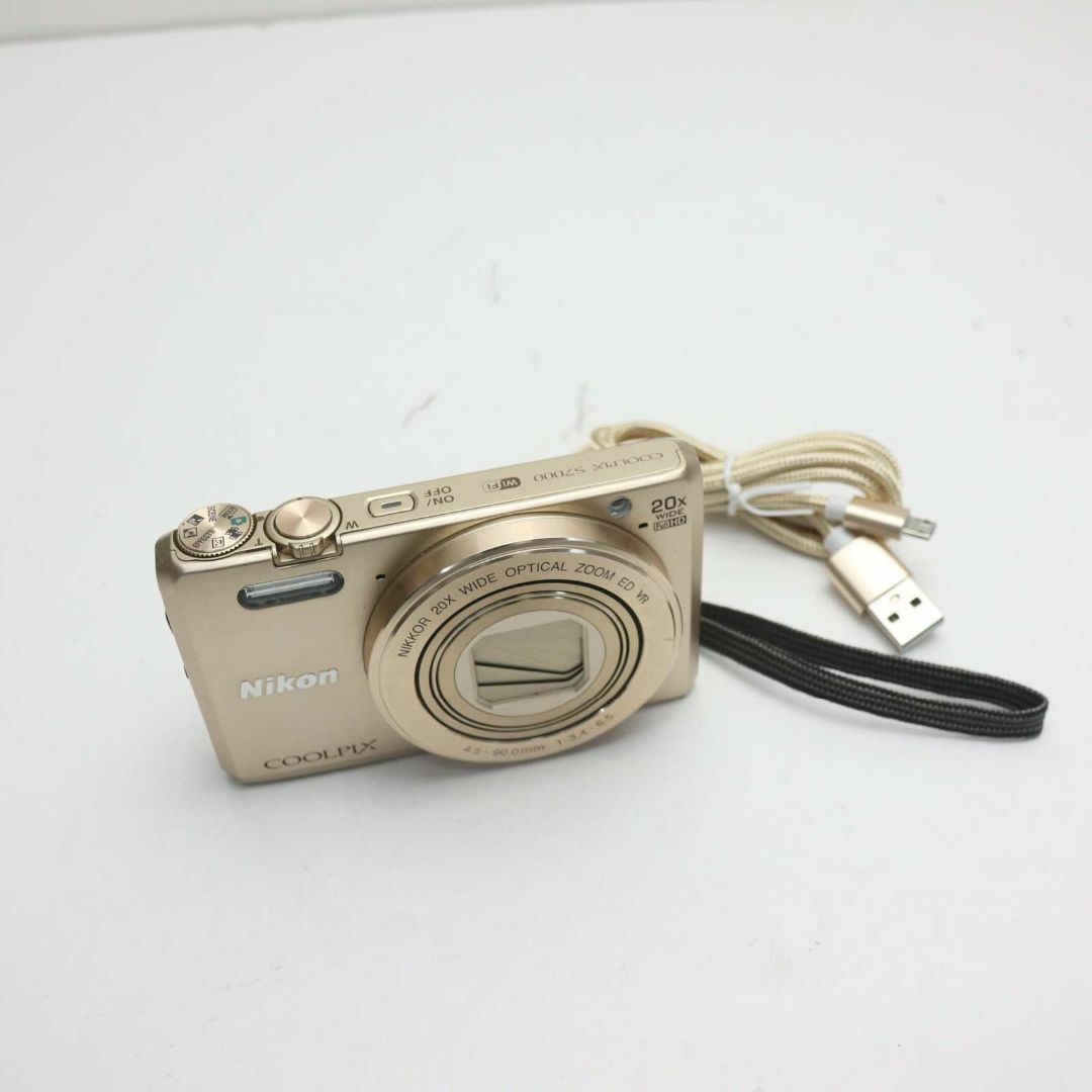 超美品 COOLPIX S7000 ゴールド