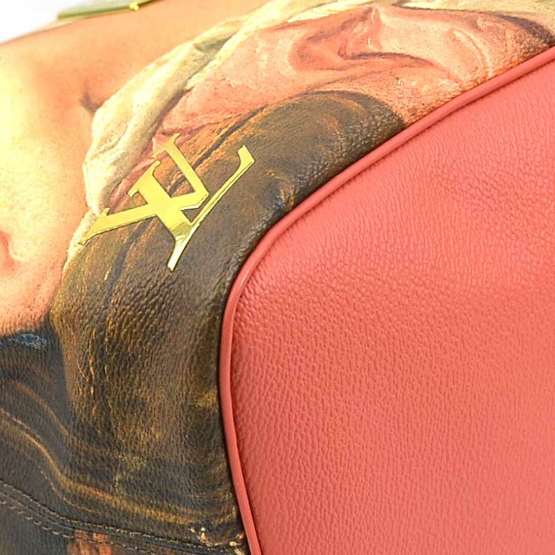 ルイ ヴィトン LOUIS VUITTON ショルダーバッグ トートバッグ マスターズコレクション ネヴァーフルMM レザー ブラウン系×ピンク ユニセックス M43357 送料無料 a0035