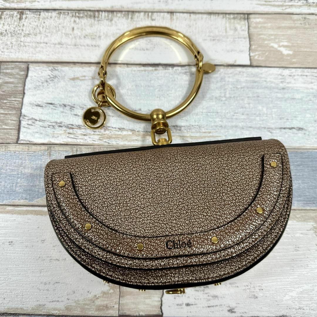 Chloe(クロエ)のChloe　クロエ　希少カラー　ナイル　ミノディエール　ハンドバッグ レディースのバッグ(ハンドバッグ)の商品写真