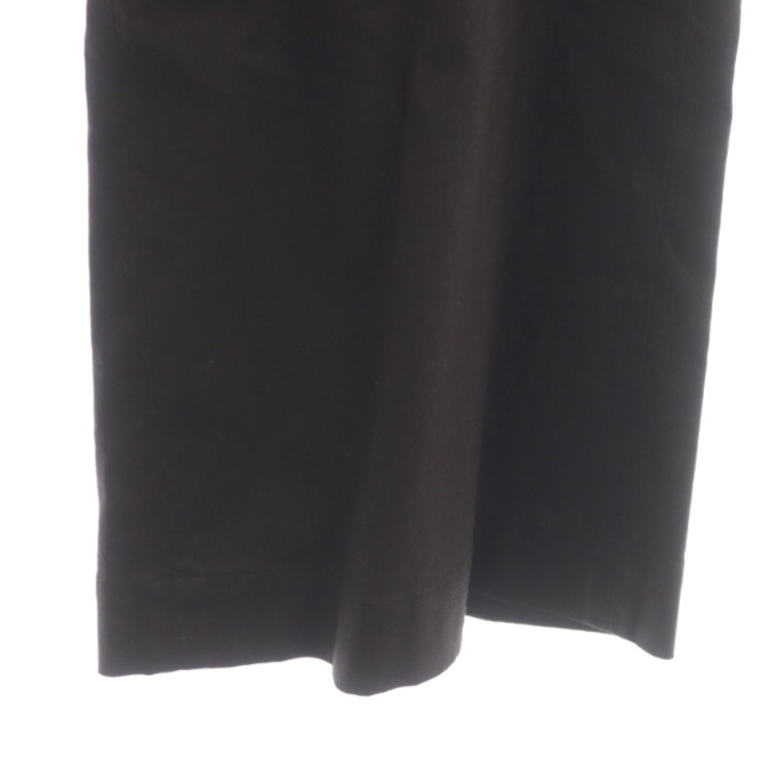 23区(ニジュウサンク)の23区 オンワード樫山 ストレートパンツ タック リネン 50 茶色 メンズのパンツ(スラックス)の商品写真