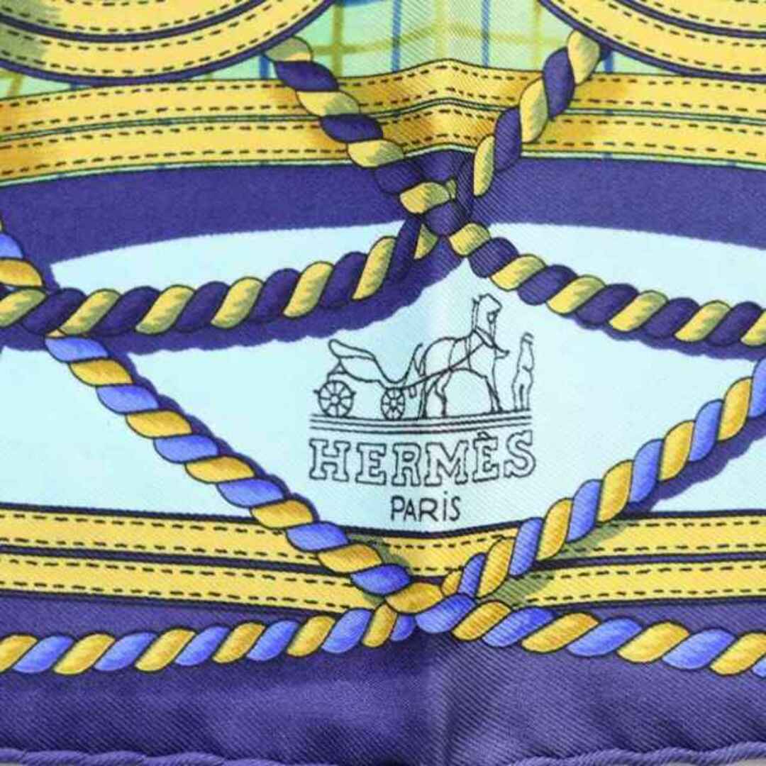 Hermes - エルメス カレ45 GRANDE TENUE 馬の礼装 スカーフ シルクの