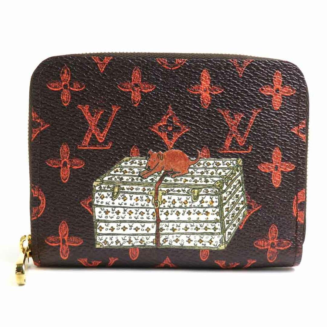 ルイ ヴィトン LOUIS VUITTON コインケース キャットグラム ジッピーコインパース モノグラムキャンバス ブラウン系 ユニセックス M63883 送料無料 a0047