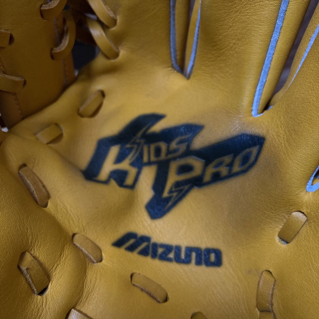 MIZUNO(ミズノ)の【本日限定価格】野球　グローブ　ミズノ　キッズプロ スポーツ/アウトドアの野球(グローブ)の商品写真