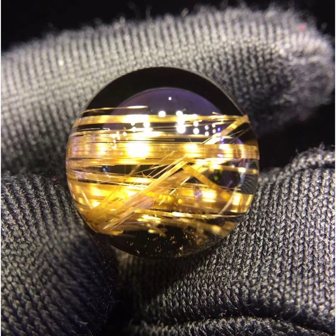 ⭐︎【天然】タイチンクオーツ 丸玉 14.7mm