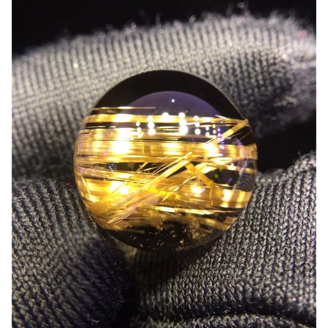 ⭐︎【天然】タイチンクオーツ 丸玉 14.7mm | フリマアプリ ラクマ