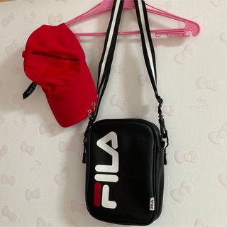 フィラ(FILA)のフィラショルダーバッグ　FILA ショルダー　ポーチ　帽子　ショルダー(ショルダーバッグ)