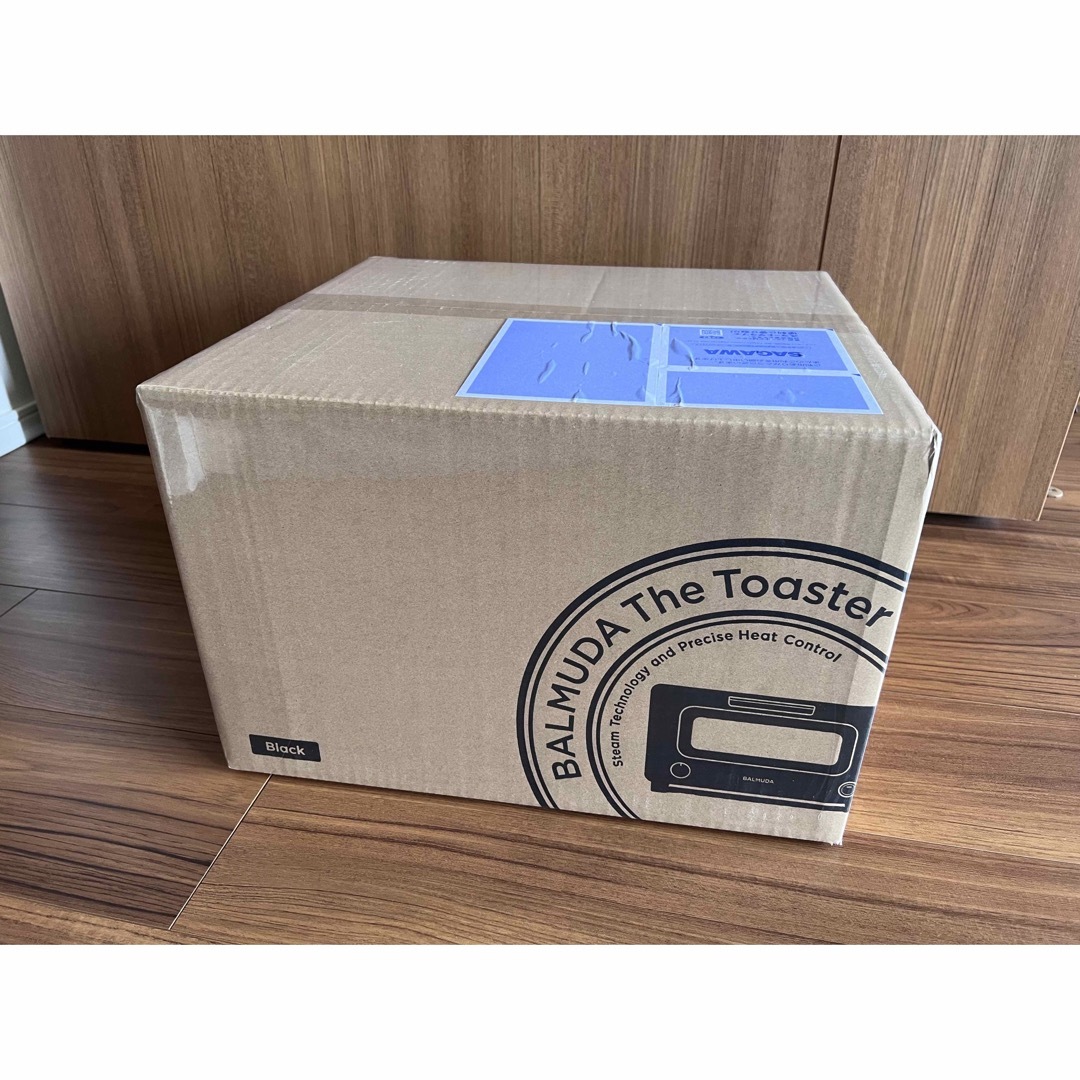 新品・未開封>バルミューダ トースター 黒 K05A-BK-