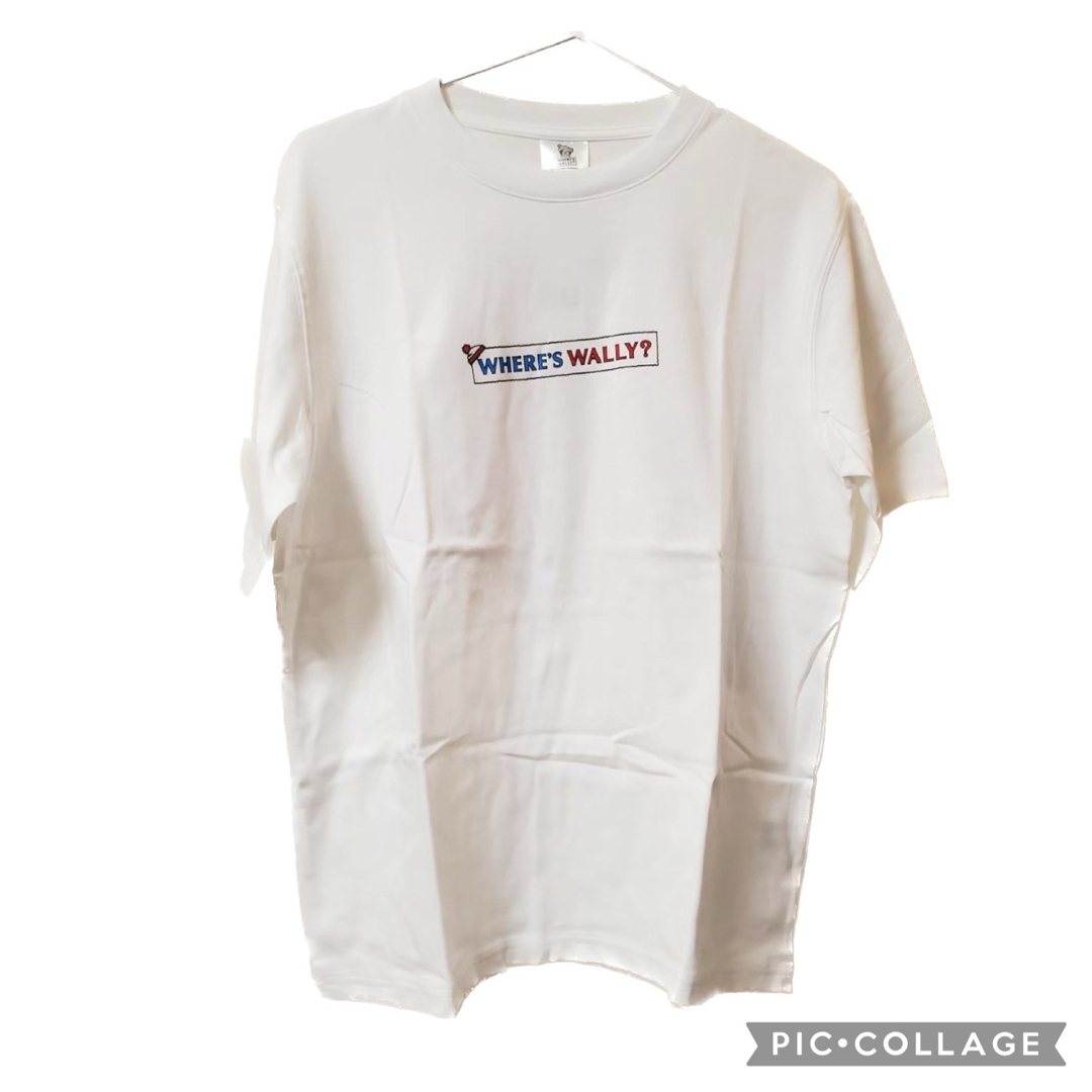 GU(ジーユー)の◆ GU ウォーリーをさがせ グラフィックT ホワイト 半袖 M レディースのトップス(Tシャツ(半袖/袖なし))の商品写真