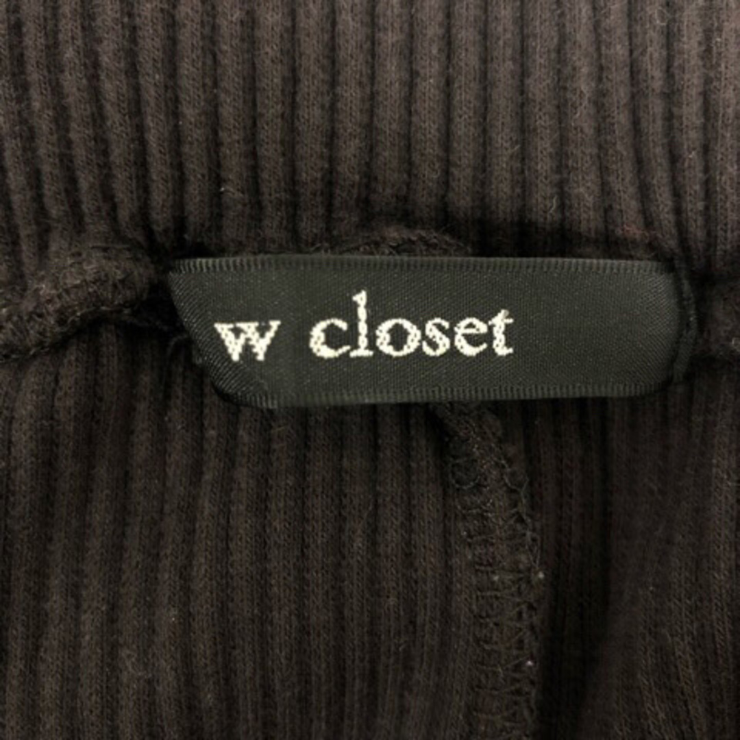 w closet(ダブルクローゼット)のダブルクローゼット ボトムス パンツ ストレート ロング丈 ※MZ レディース レディースのパンツ(その他)の商品写真