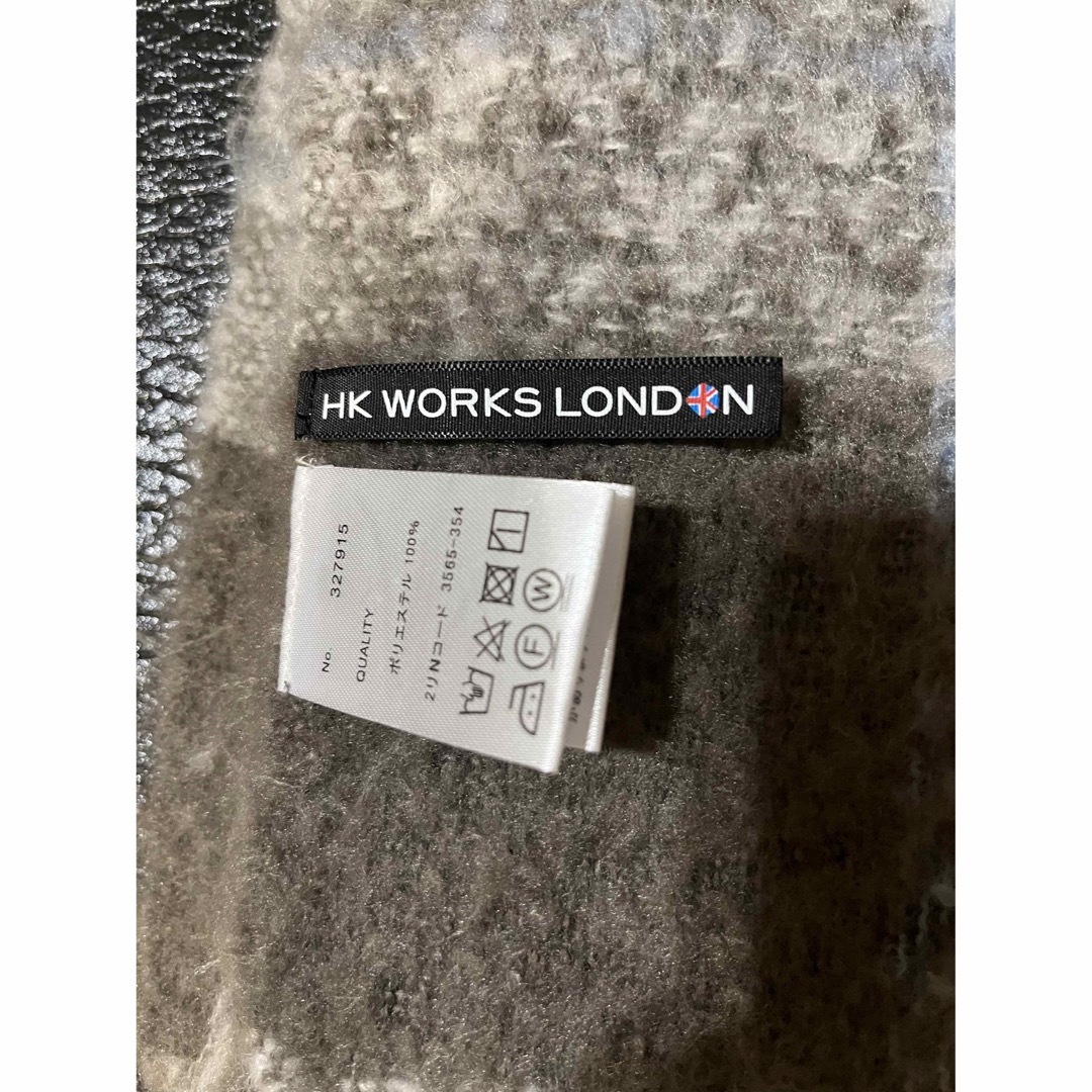 hk works london  マフラー レディースのファッション小物(マフラー/ショール)の商品写真