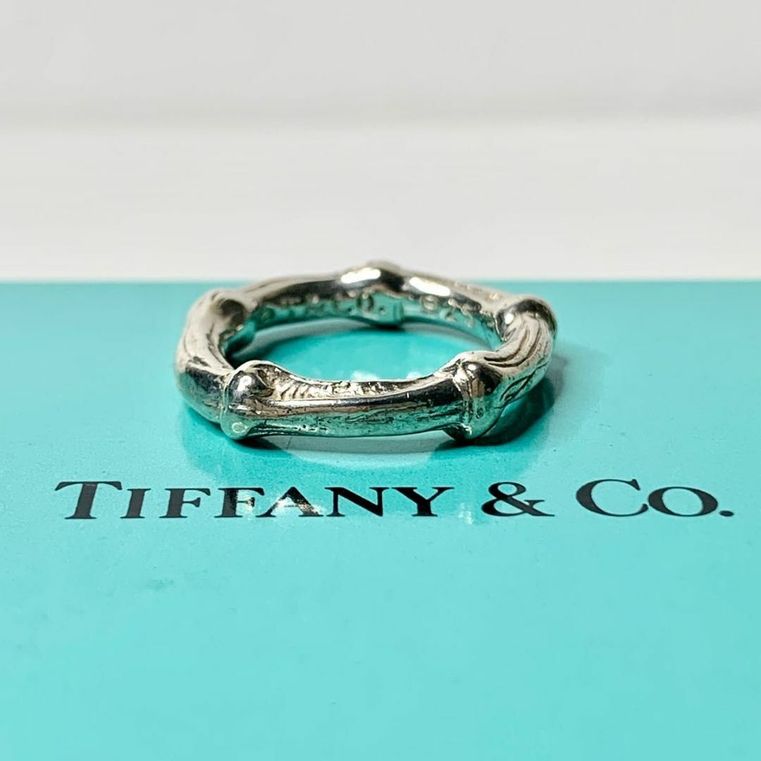 Tiffany & Co.(ティファニー)のTIFFANY&Co. ティファニー バンブー リング ヴィンテージ廃盤 10号 レディースのアクセサリー(リング(指輪))の商品写真