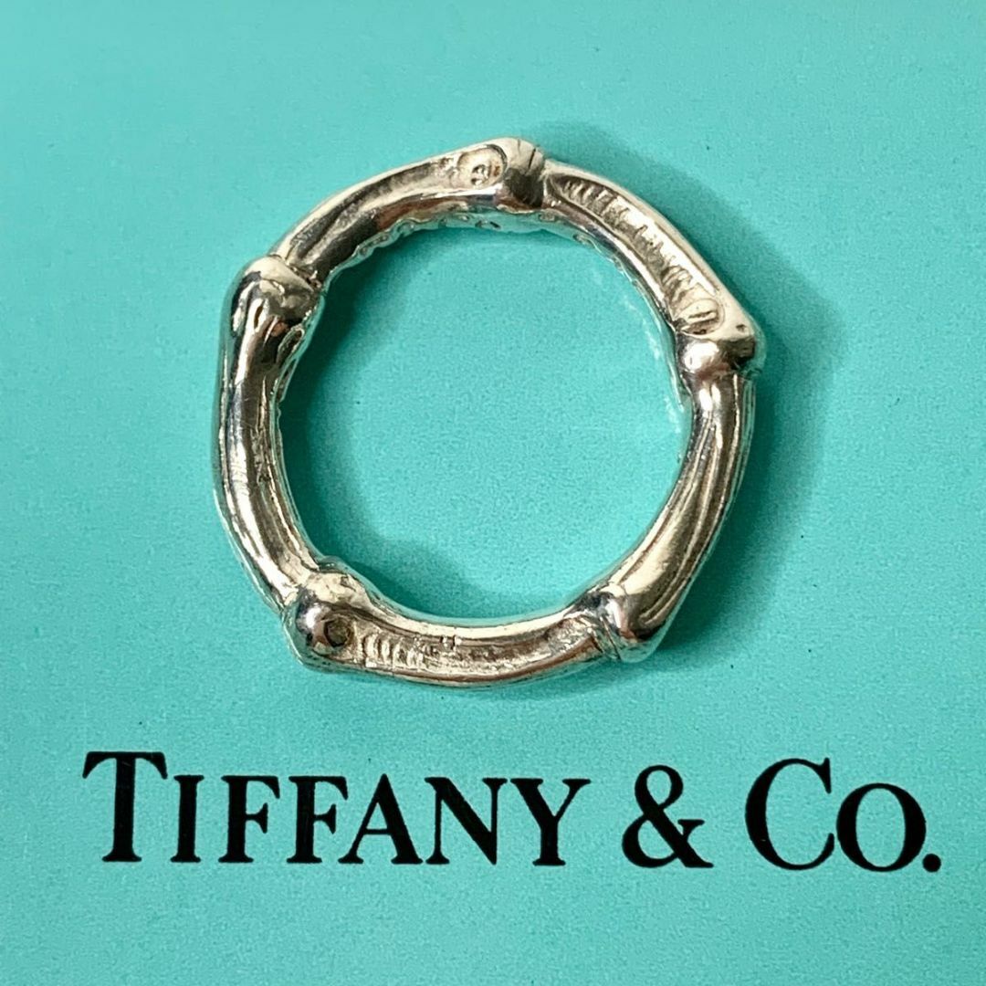 Tiffany & Co.(ティファニー)のTIFFANY&Co. ティファニー バンブー リング ヴィンテージ廃盤 10号 レディースのアクセサリー(リング(指輪))の商品写真