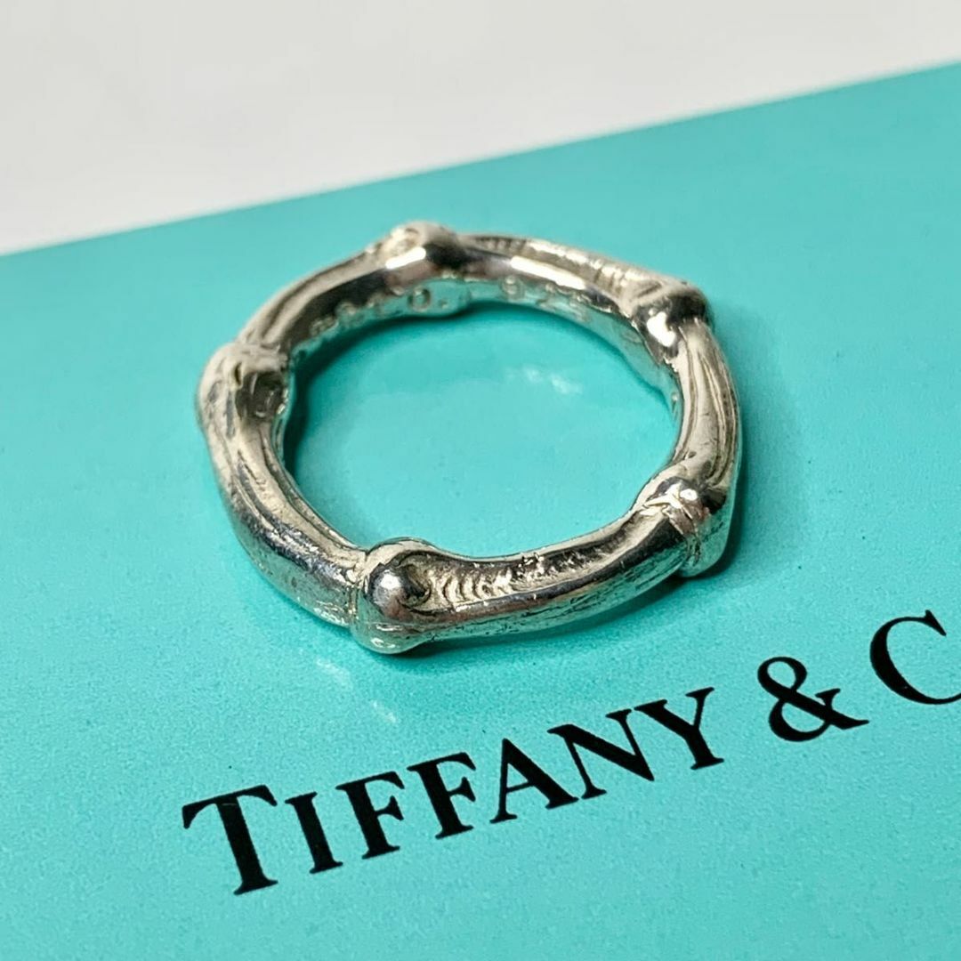 Tiffany & Co.(ティファニー)のTIFFANY&Co. ティファニー バンブー リング ヴィンテージ廃盤 10号 レディースのアクセサリー(リング(指輪))の商品写真