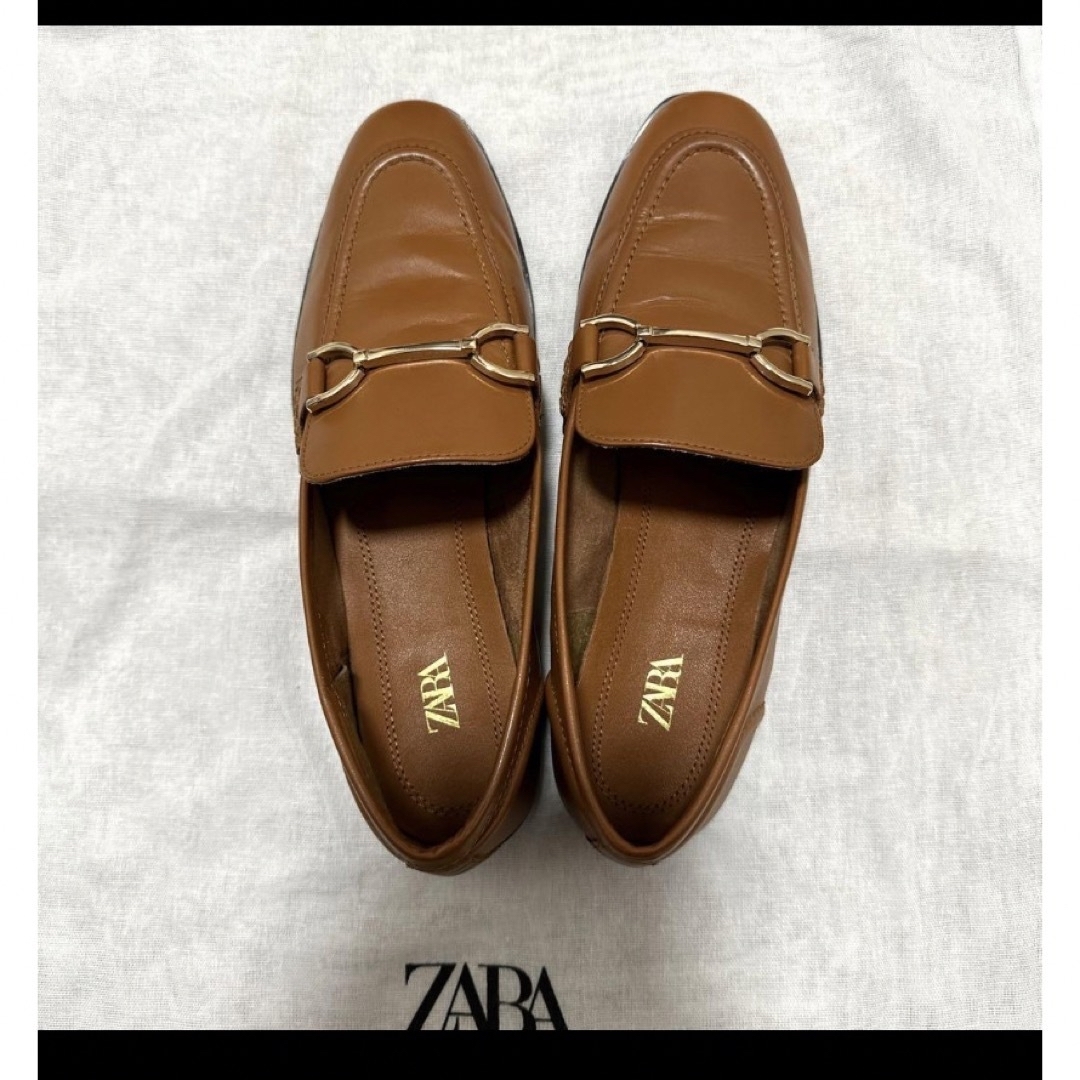 ZARA(ザラ)のZARA ローファー　37 レディースの靴/シューズ(ローファー/革靴)の商品写真