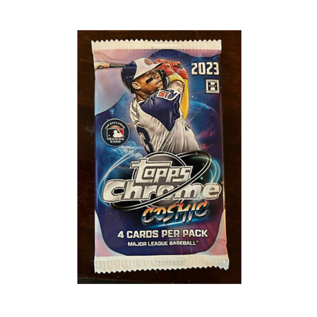 【3パックセット！】2023 Topps Cosmic Chrome エンタメ/ホビーのトレーディングカード(Box/デッキ/パック)の商品写真