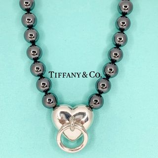 【希少】 TIFFANY ティファニーブラック ヘマタイト  ペンダントトップSV925750ヘマタイト