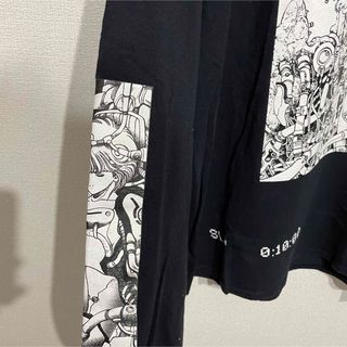 電影少女 フラグスタフ コラボ長袖Tシャツ L 黒 ロンT