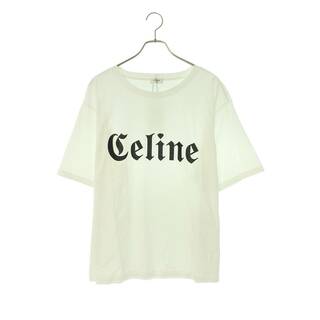 セリーヌ(celine)のセリーヌバイエディスリマン  22SS  2X37A671Q ゴシックロゴプリントTシャツ メンズ XL(Tシャツ/カットソー(半袖/袖なし))