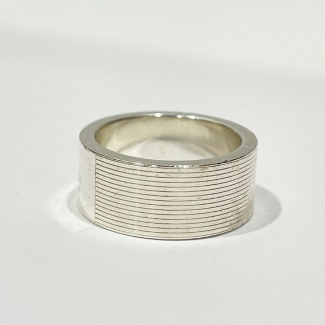 Gucci(グッチ)のGUCCI ロゴ 8ｍｍ 10 9号 リング・指輪 SV925 レディースのアクセサリー(リング(指輪))の商品写真