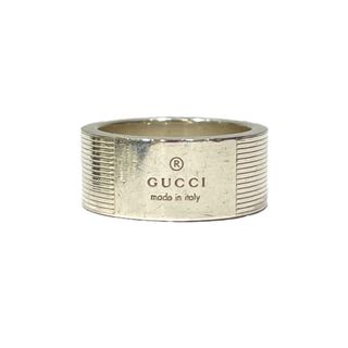 グッチ(Gucci)のGUCCI ロゴ 8ｍｍ 10 9号 リング・指輪 SV925(リング(指輪))