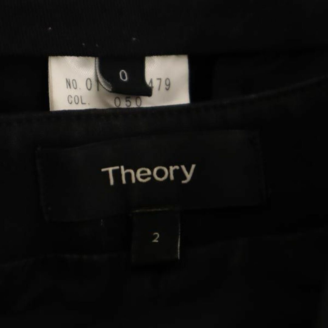 theory - セオリー パンツスーツ 上下セットアップ 上:2/下:0 ブラック