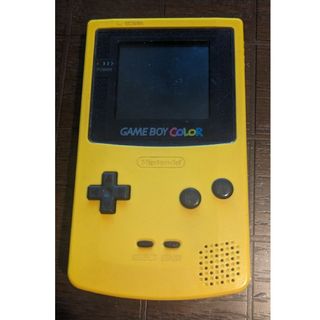 ゲームボーイ(ゲームボーイ)のゲームボーイカラー　ポケモンカードGB2ソフト付き(携帯用ゲーム機本体)