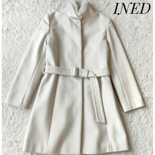 INED - サガフォックスファー×アンゴラ混 INED イネド ベルテッド ...