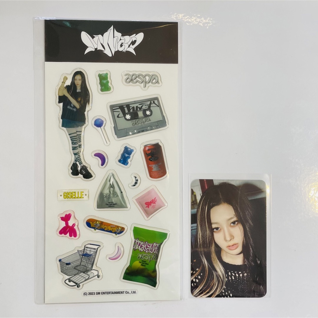 Amazon.co.jp: aespa Better Things 野球 ユニフォーム トレカ