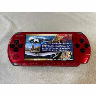 PlayStation Portable - PSP-3000(PSPJ-30026) レット/ブラック 希少