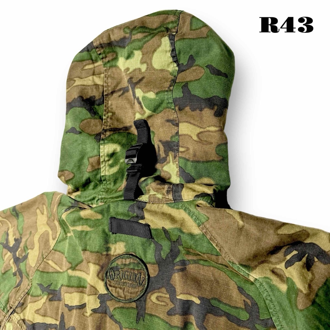 希少品！ TENDERLOIN ジップ パーカー CAMO カモフラ JF 深緑