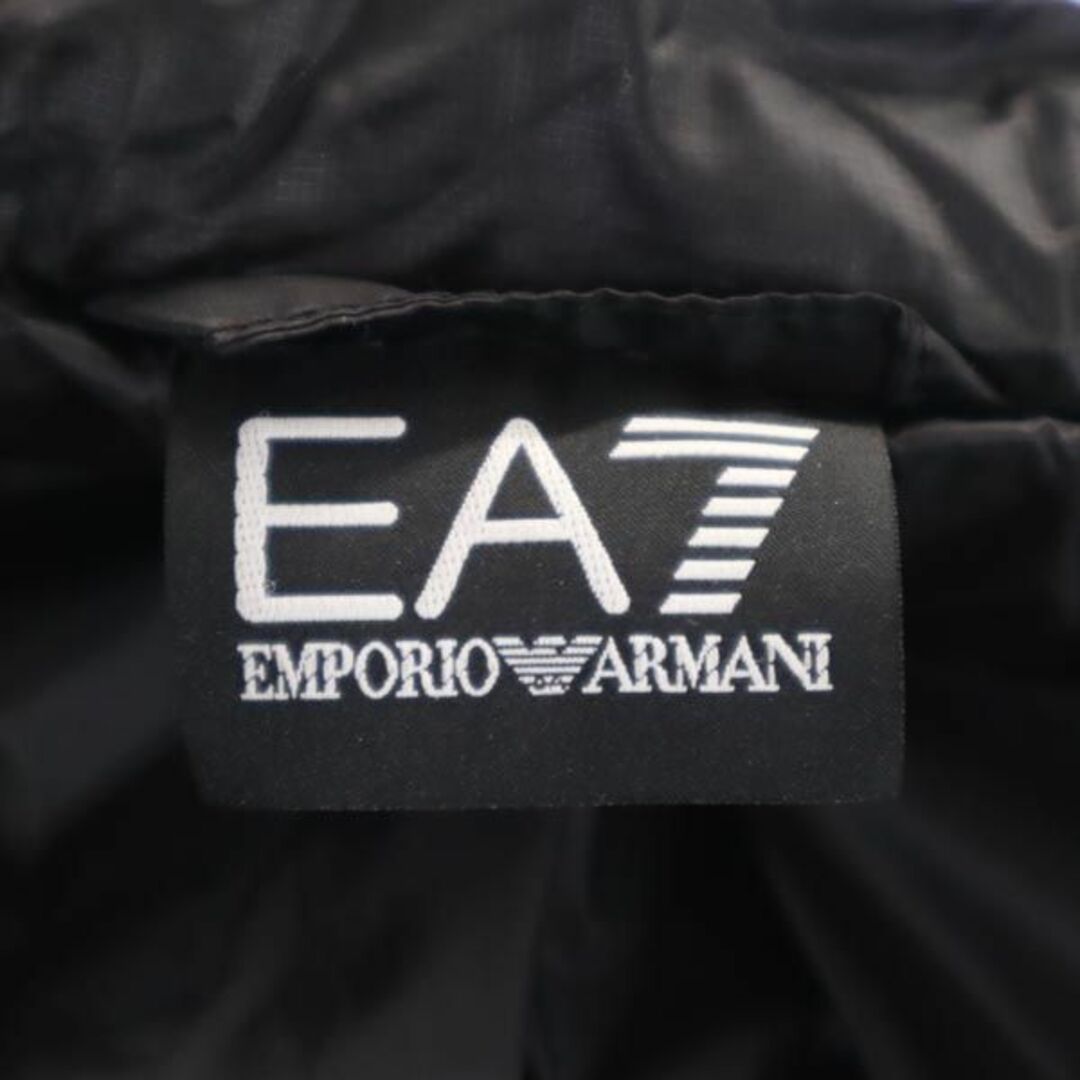 エンポリオアルマーニ 長袖 ジップ ダウンパーカ XL ブラック系 Emporio Armani EA7 メンズ  【231107】