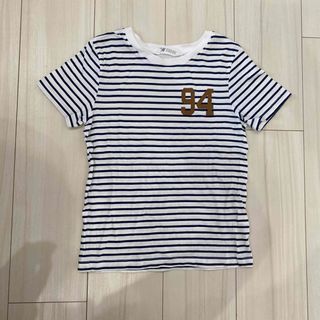 エイチアンドエム(H&M)の120 130 エイチアンドエム　H&M トップス　半袖　ボーダー　Tシャツ(Tシャツ/カットソー)